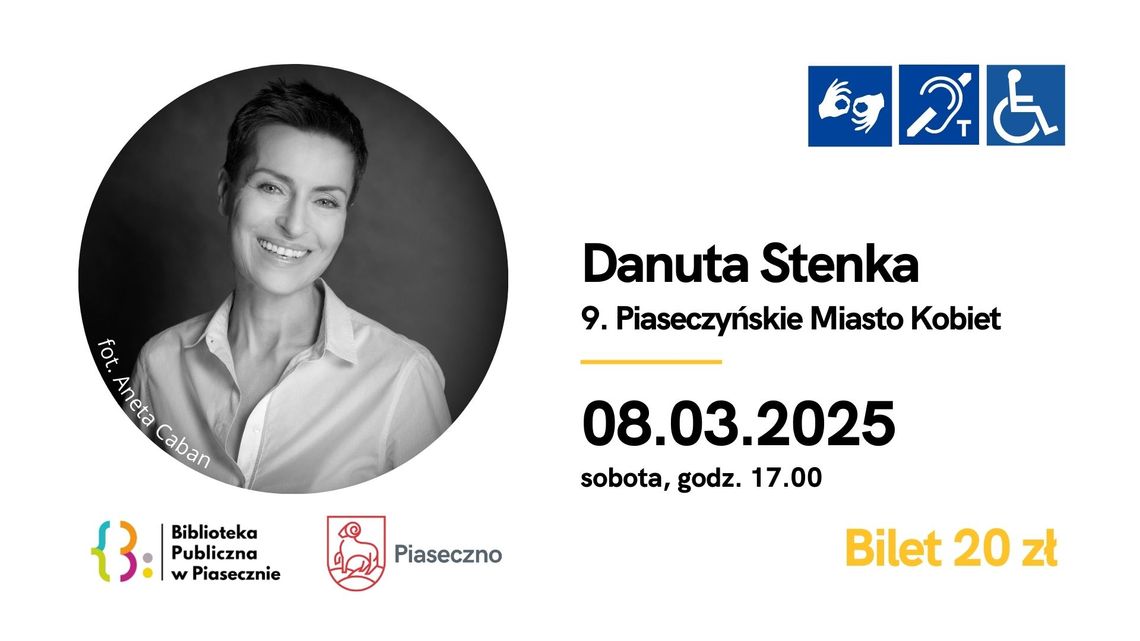 9. Piaseczyńskie Miasto Kobiet - Danuta Stenka 9. Piaseczyńskie Miasto Kobiet - Danuta Stenka