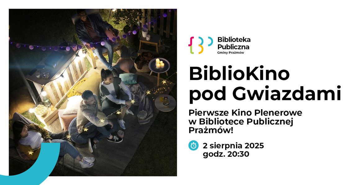 BiblioKino pod gwiazdami - Kino plenerowe w Prażmowie - „Top Gun: Maverick" BiblioKino pod gwiazdami - Kino plenerowe w Prażmowie - „Top Gun: Maverick"