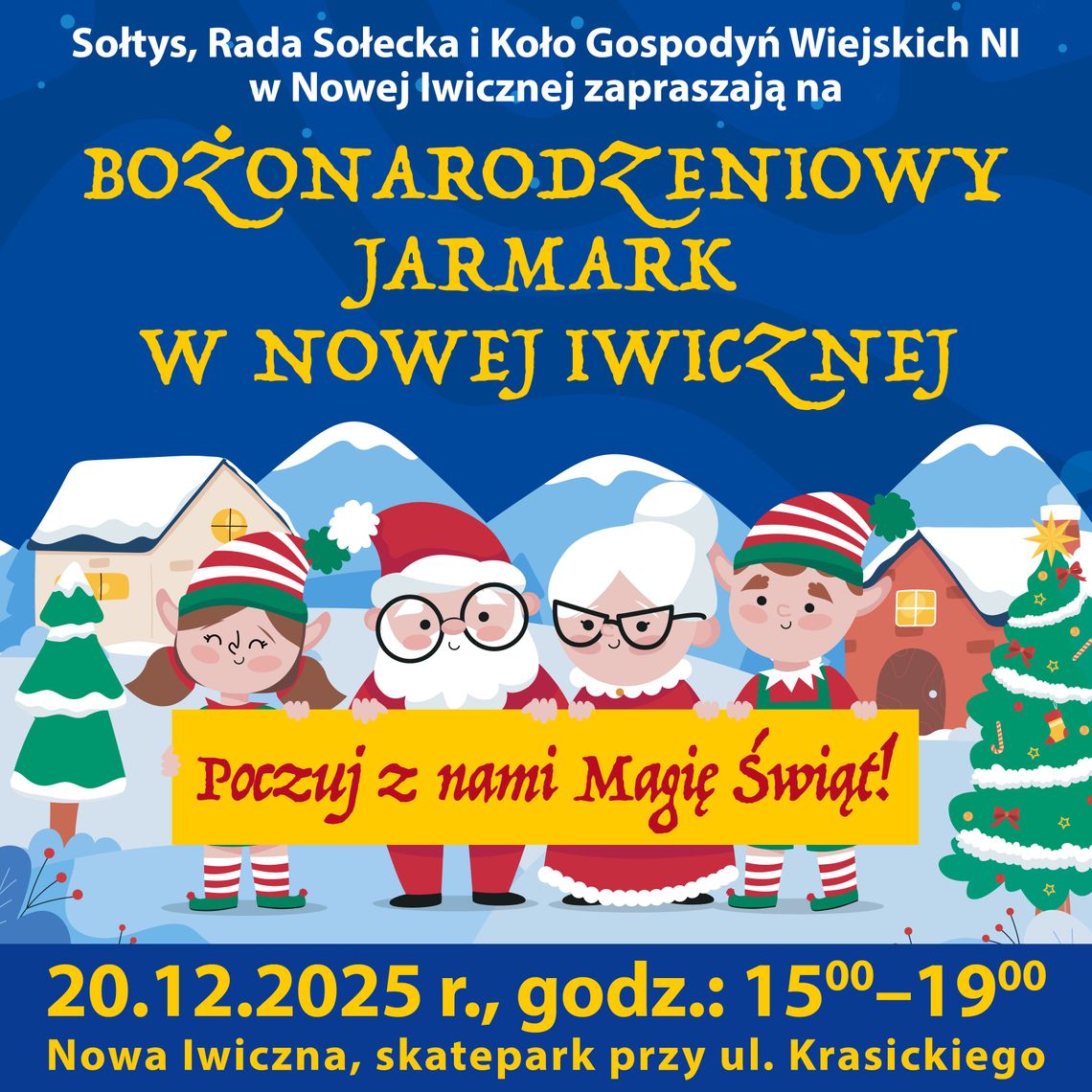 Bożonarodzeniowy Jarmark w Nowej Iwicznej Bożonarodzeniowy Jarmark w Nowej Iwicznej