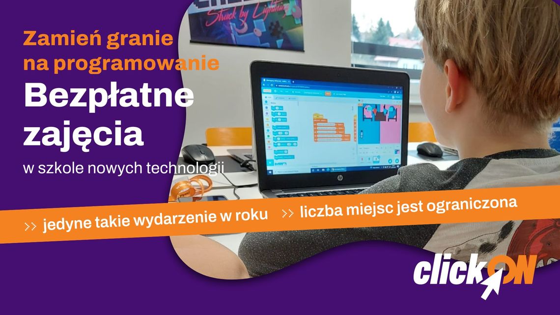 clickON - Zamień granie na programowanie