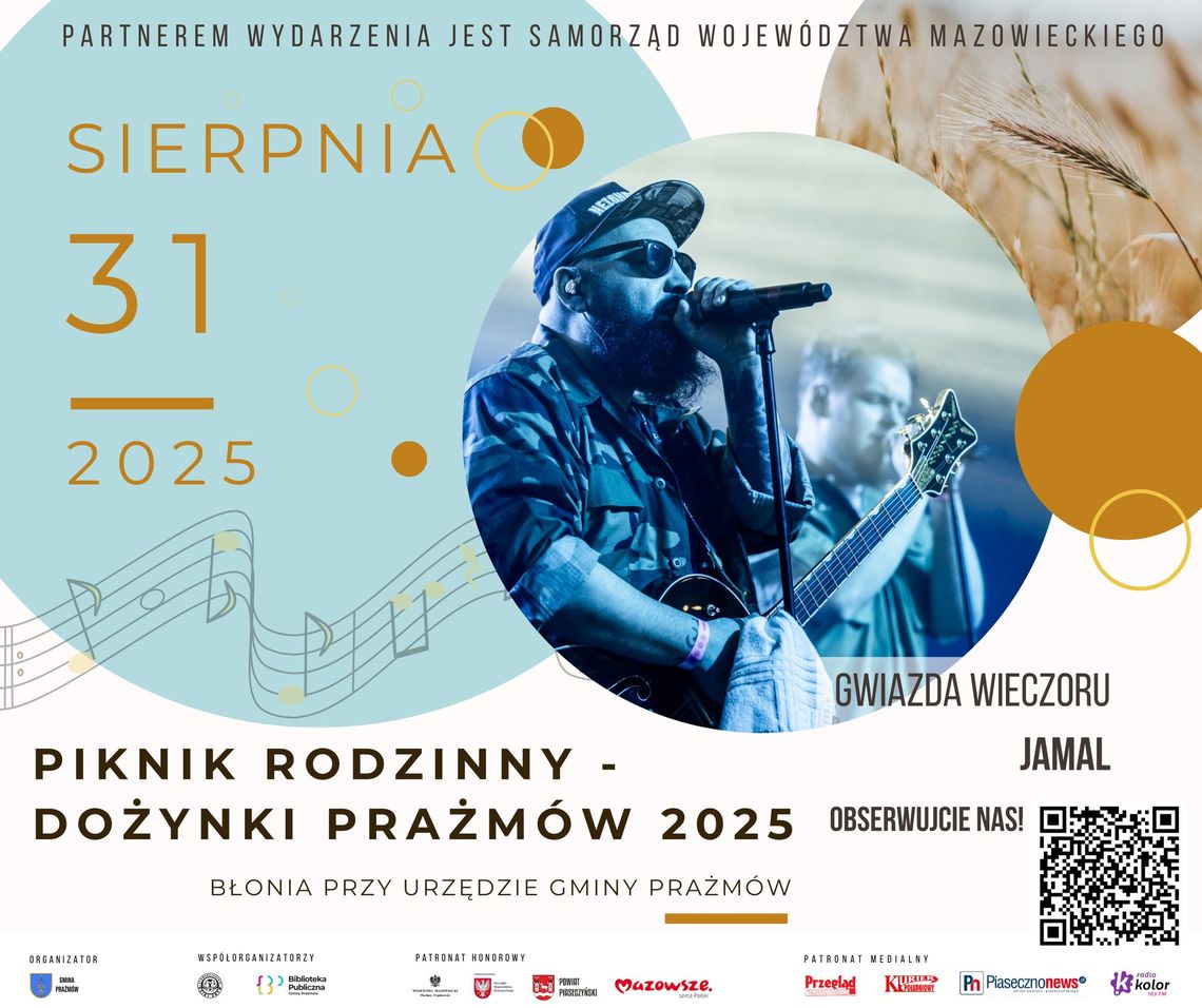 Dożynki Gminne w Prażmowie - gwiazda wieczoru JAMAL Dożynki Gminne w Prażmowie - gwiazda wieczoru JAMAL
