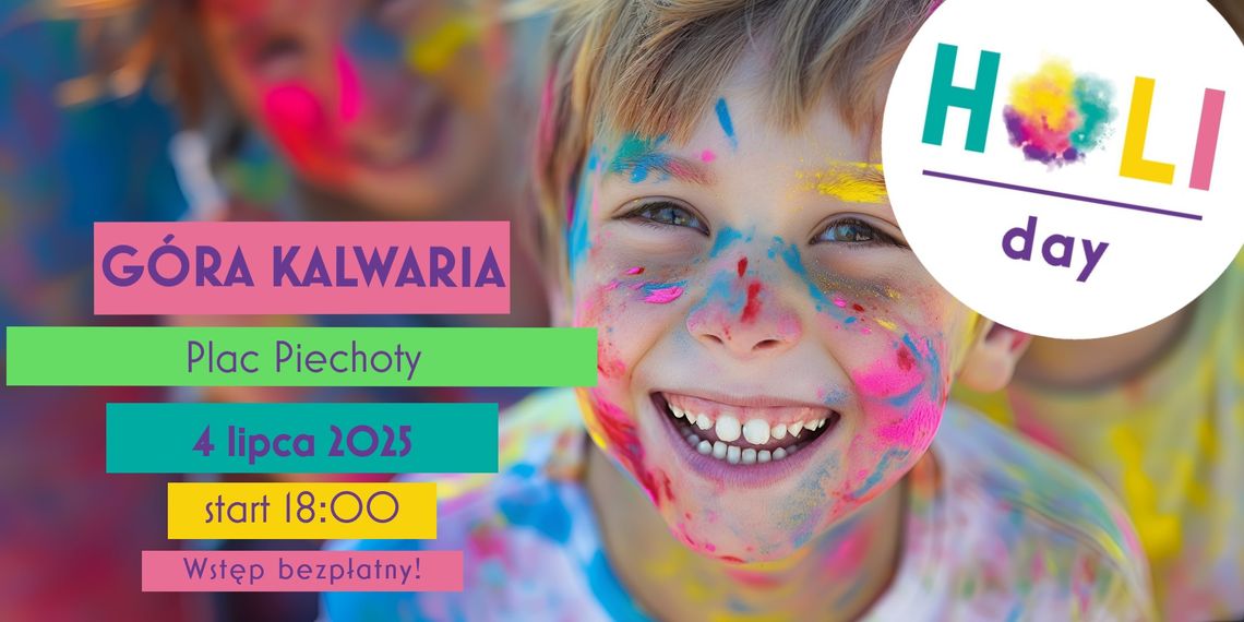 Dzień Kolorów - Holi Day - w Górze Kalwarii Dzień Kolorów - Holi Day - w Górze Kalwarii