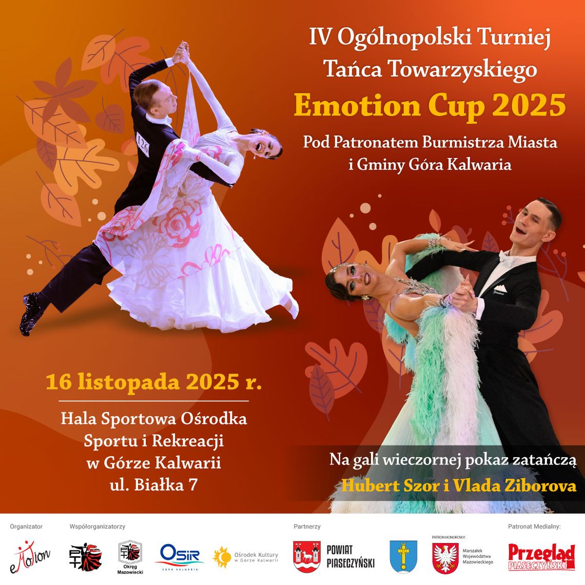 Emotion Cup 2025 - Mistrzowie tańca towarzyskiego