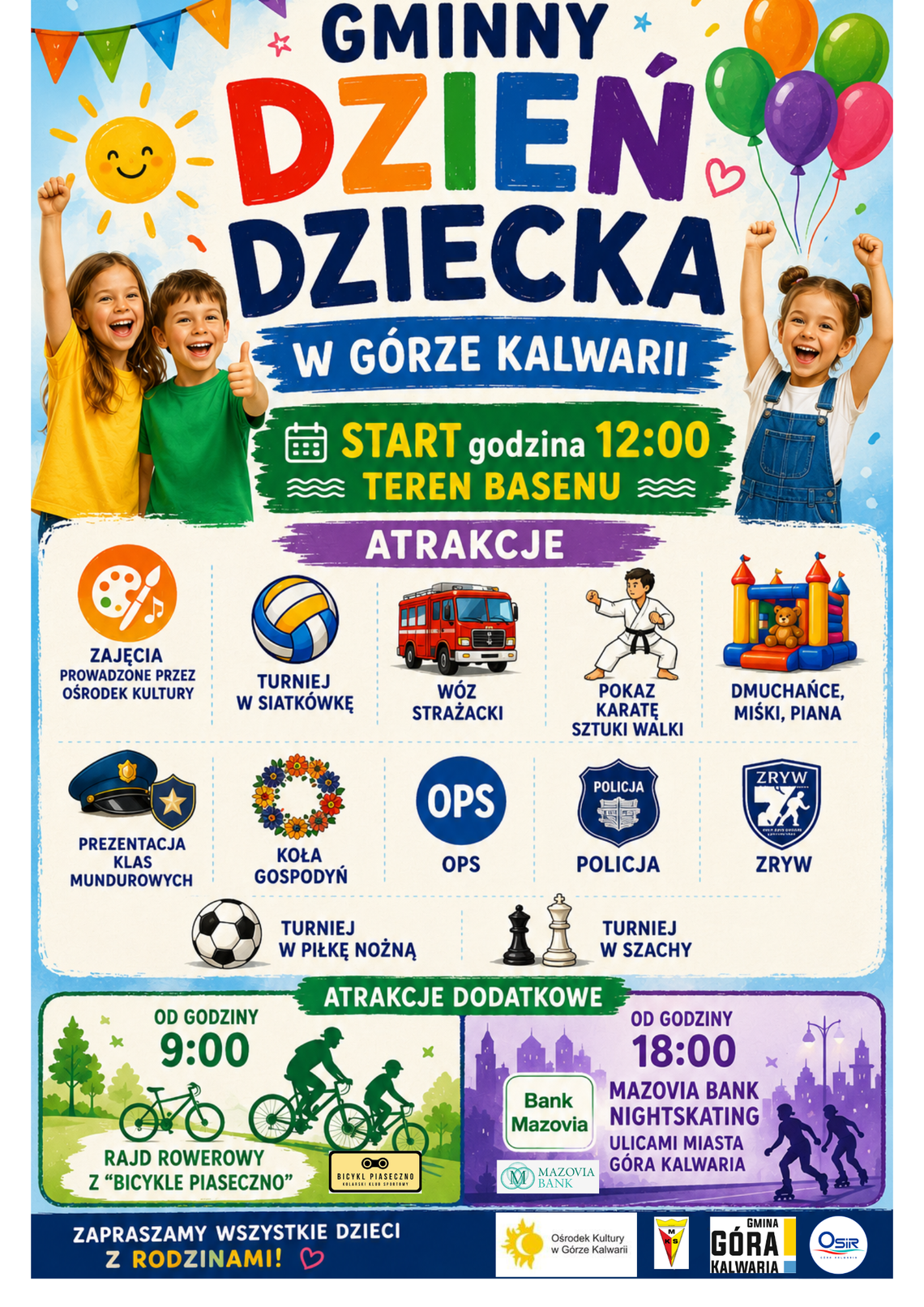 Gminny Dzień Dziecka w Górze Kalwarii Gminny Dzień Dziecka w Górze Kalwarii