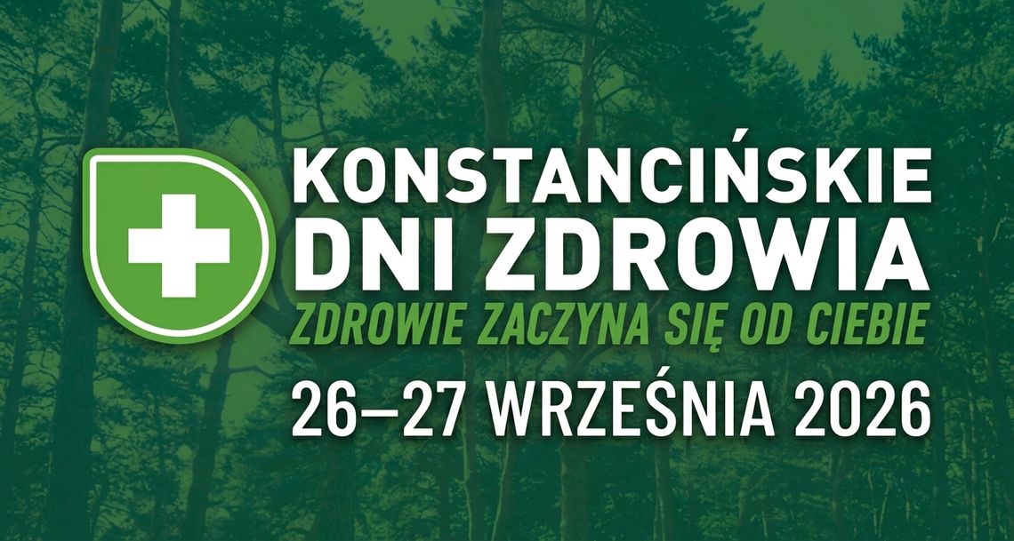 II Konstancińskie Dni Zdrowia: Sztafeta Zdrowia – od profilaktyki do regeneracji II Konstancińskie Dni Zdrowia: Sztafeta Zdrowia – od profilaktyki do regeneracji