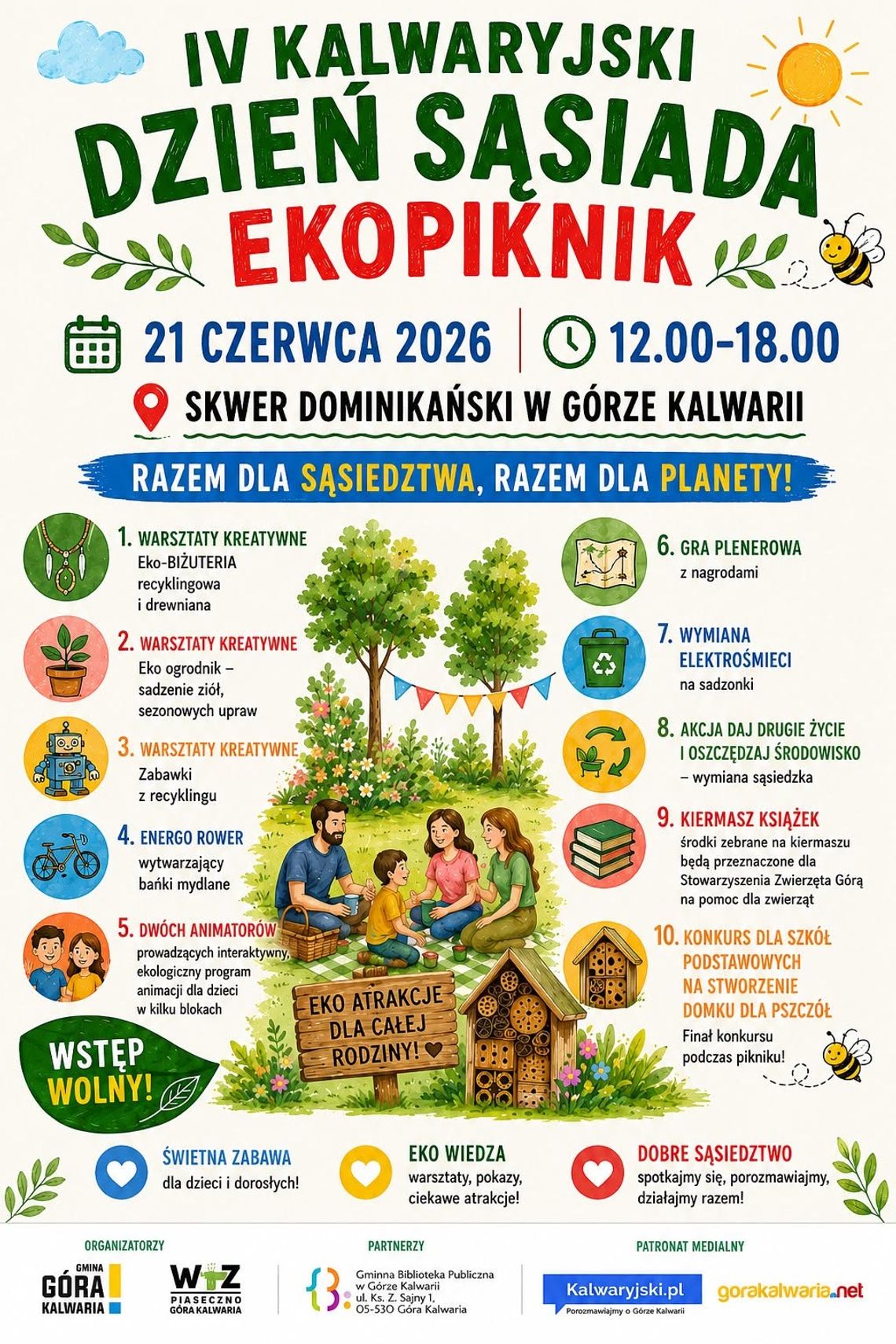 IV Kalwaryjski Dzień Sąsiada - EkoPiknik IV Kalwaryjski Dzień Sąsiada - EkoPiknik
