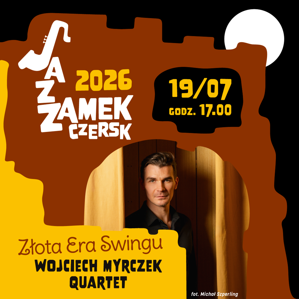 JazZamek na zamku w Czersku - koncert Wojciech Myrczek Quartet