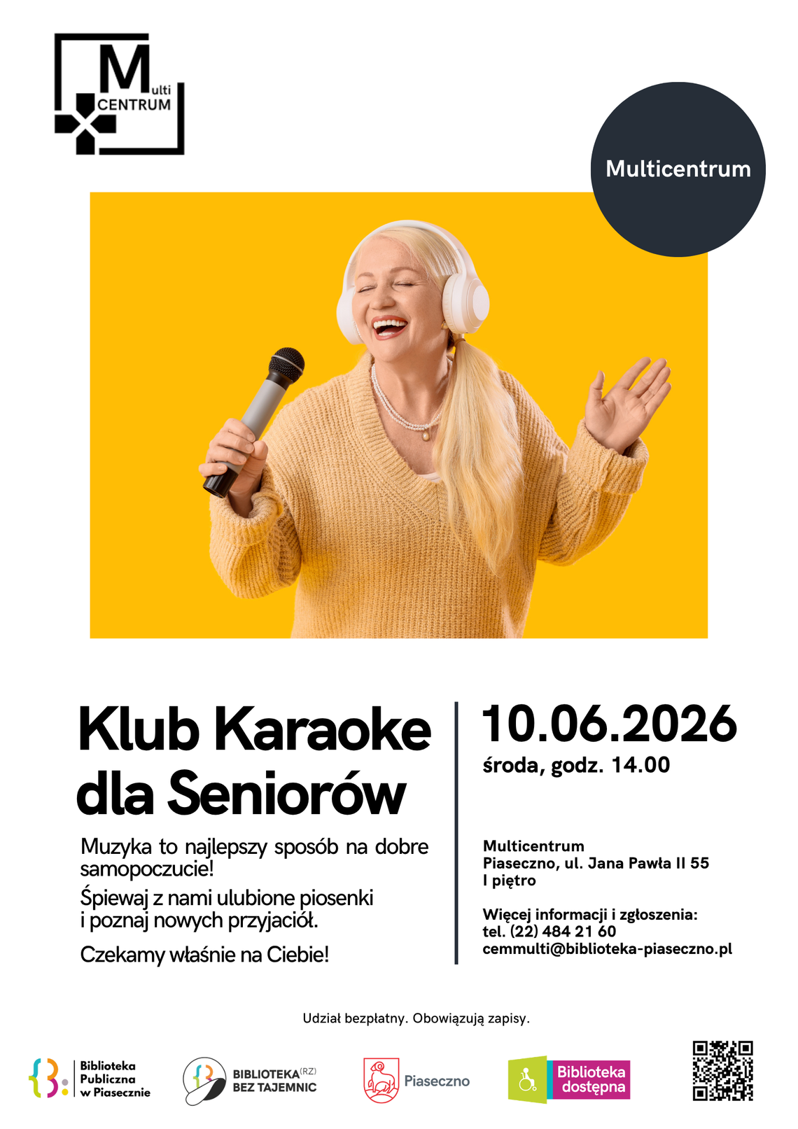 Klub Karaoke dla Seniorów