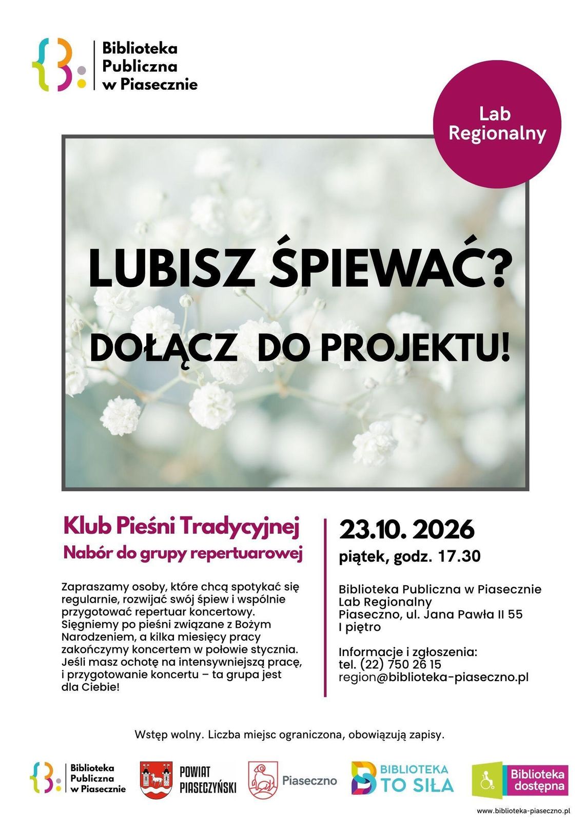 Klub Pieśni Tradycyjnej – dwie grupy Klub Pieśni Tradycyjnej – dwie grupy
