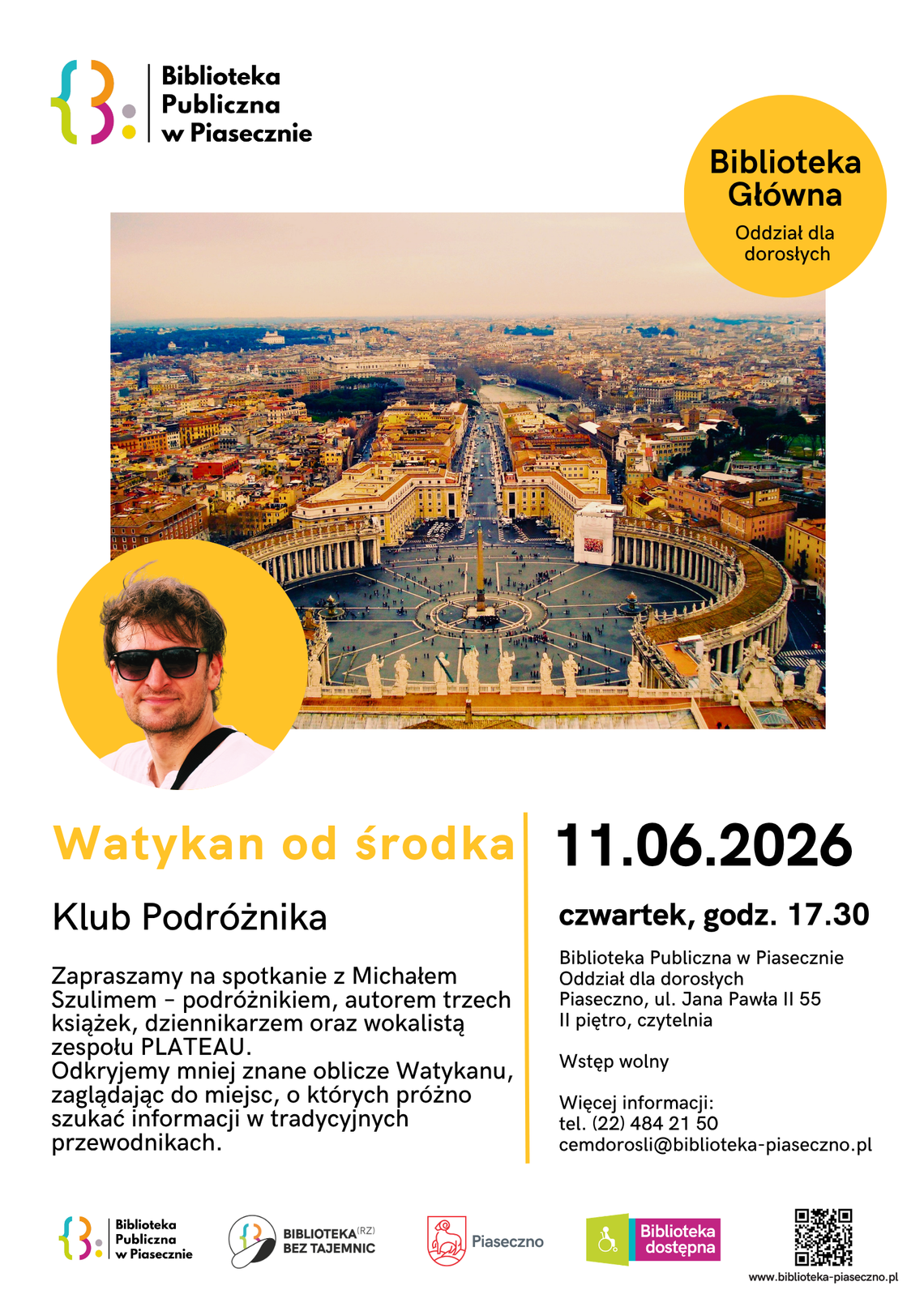 Klub podróżnika – Watykan od środka