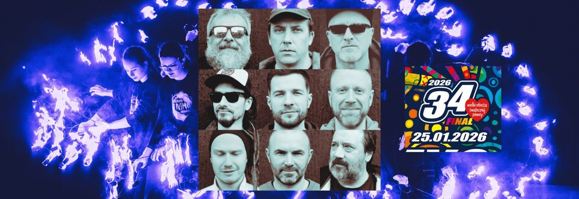 KONCERT FINAŁOWY WOŚP - VAVAMUFFIN ŚWIATEŁKO DO NIEBA. POKAZ OGNIA