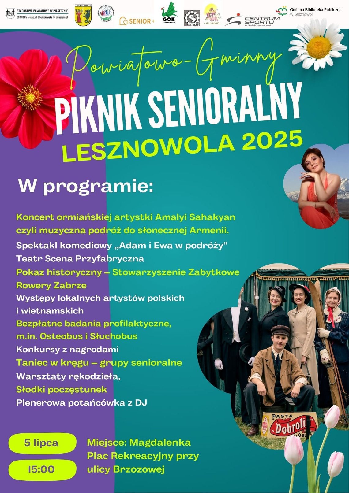 Koncert i Piknik Senioralny w Magdalence