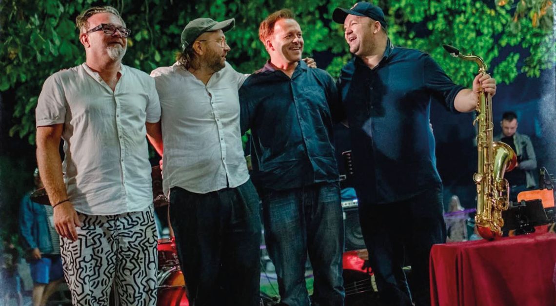 Koncert jazzowy w altanie przy Hugonówce - Ygor Przebindowski Jazz Quartet – Śladami Hłaski i Komedy Koncert jazzowy w altanie przy Hugonówce - Ygor Przebindowski Jazz Quartet – Śladami Hłaski i Komedy
