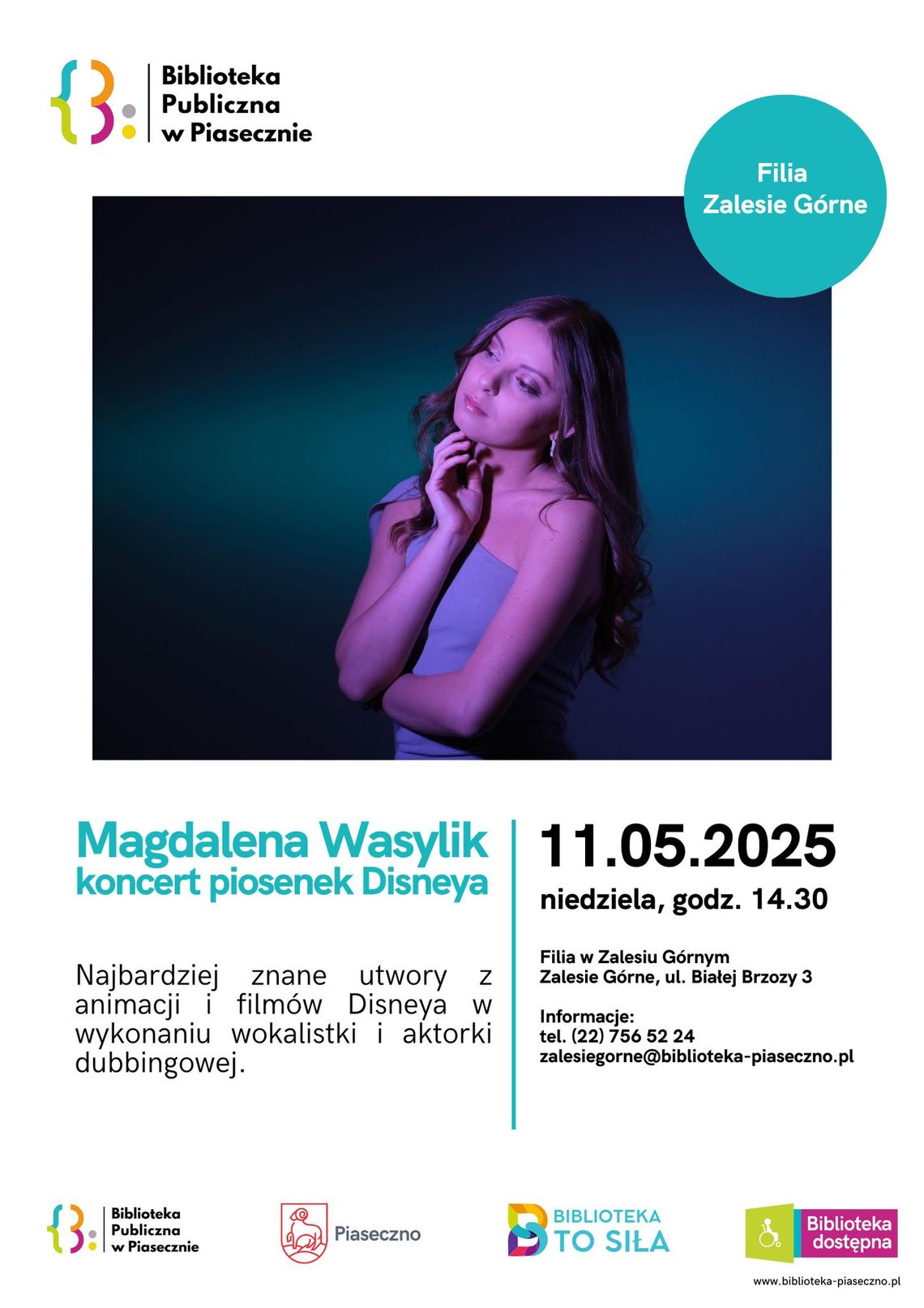 Koncert pioseek Disneya - Magdalena Wasylik Koncert pioseek Disneya - Magdalena Wasylik