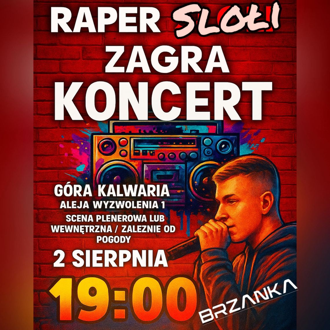 Koncert Rapera SLOŁI w Górze Kalwarii Koncert Rapera SLOŁI w Górze Kalwarii