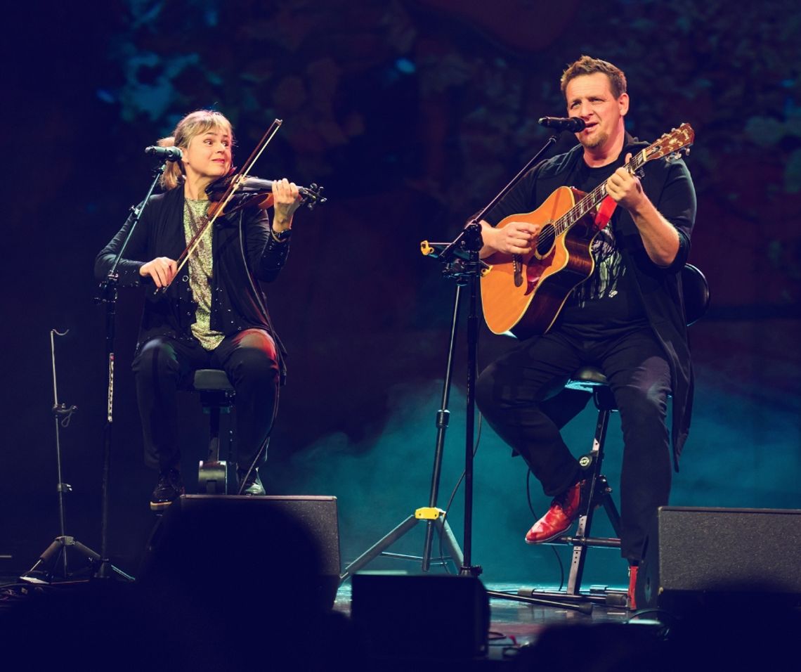 Koncert w Piasecznie na zakończenie wakacji - Michał Łangowski i Agata Gasińska