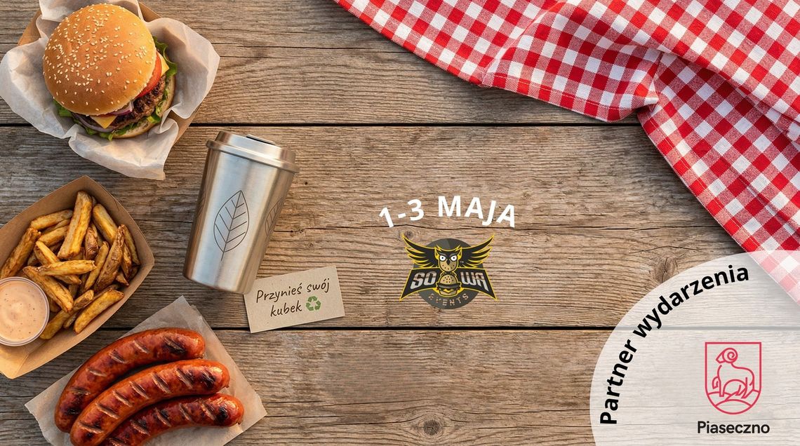 Majówka z food truckami w Piasecznie