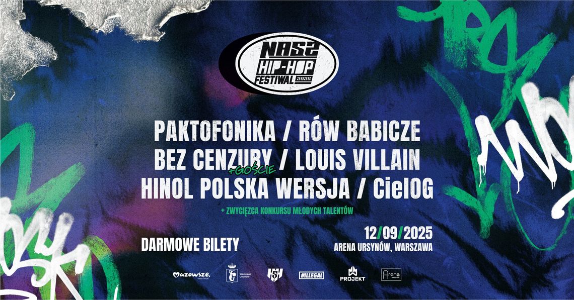 NASZ HIP-HOP FESTIWAL 2025! NASZ HIP-HOP FESTIWAL 2025!