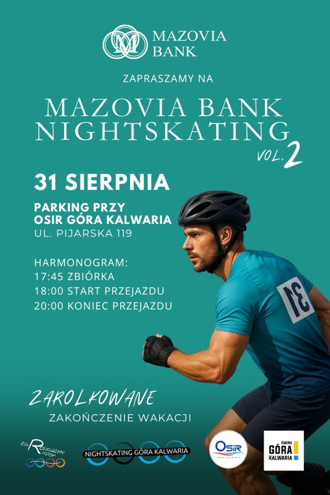 Nightskating w Górze Kalwarii