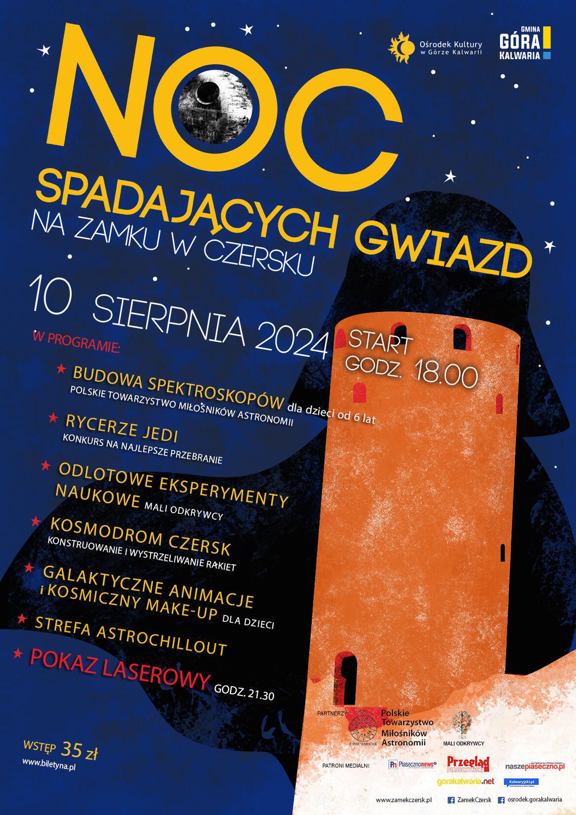 Noc Spadających Gwiazd w Czersku