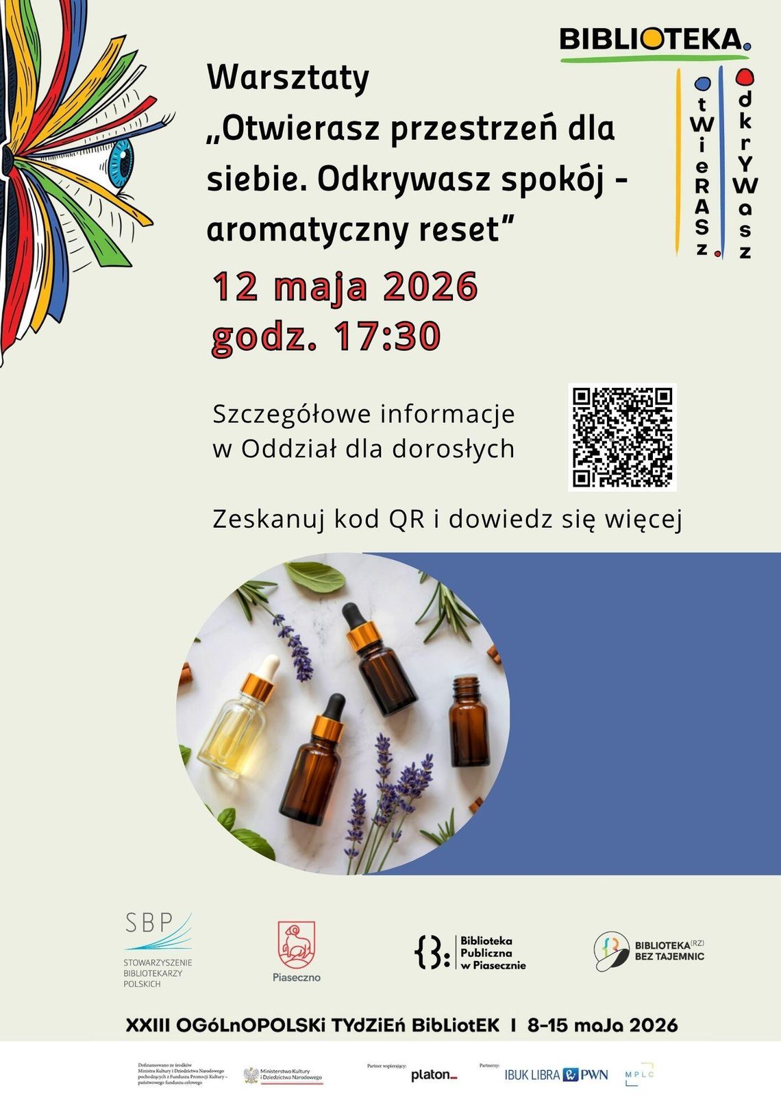 Otwierasz przestrzeń dla siebie. Odkrywasz spokój – aromatyczny reset