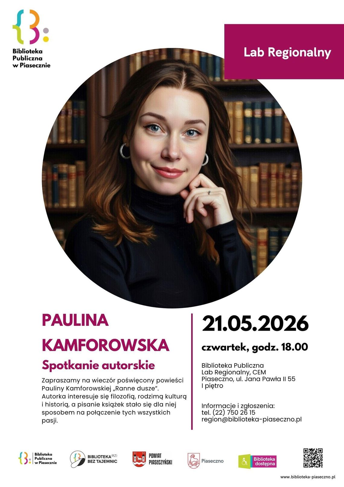 Paulina Kamforowska. Spotkanie autorskie