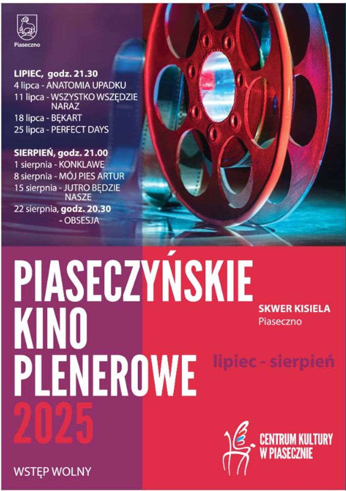 Piaseczyńskie Kino Plenerowe 2025 - Mój pies Artur Piaseczyńskie Kino Plenerowe 2025 - Mój pies Artur