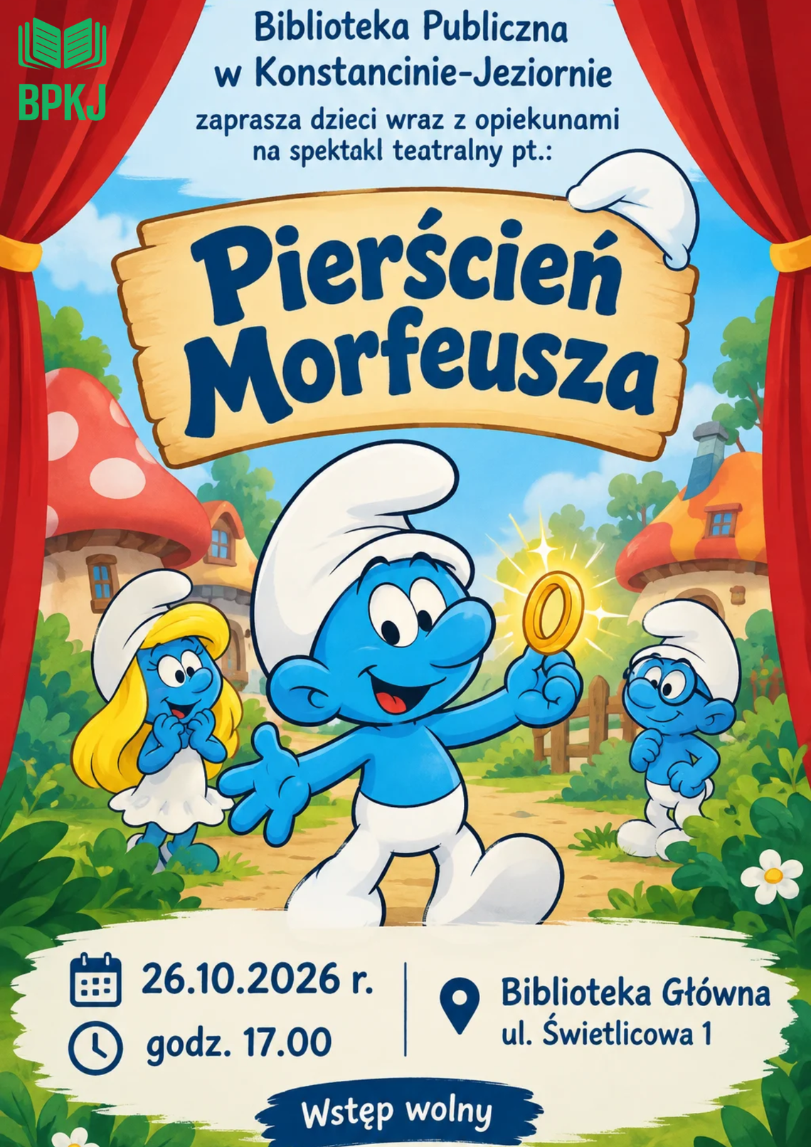 ,,Pierścień Morfeusza'' - spektakl teatralny dla dzieci ,,Pierścień Morfeusza'' - spektakl teatralny dla dzieci
