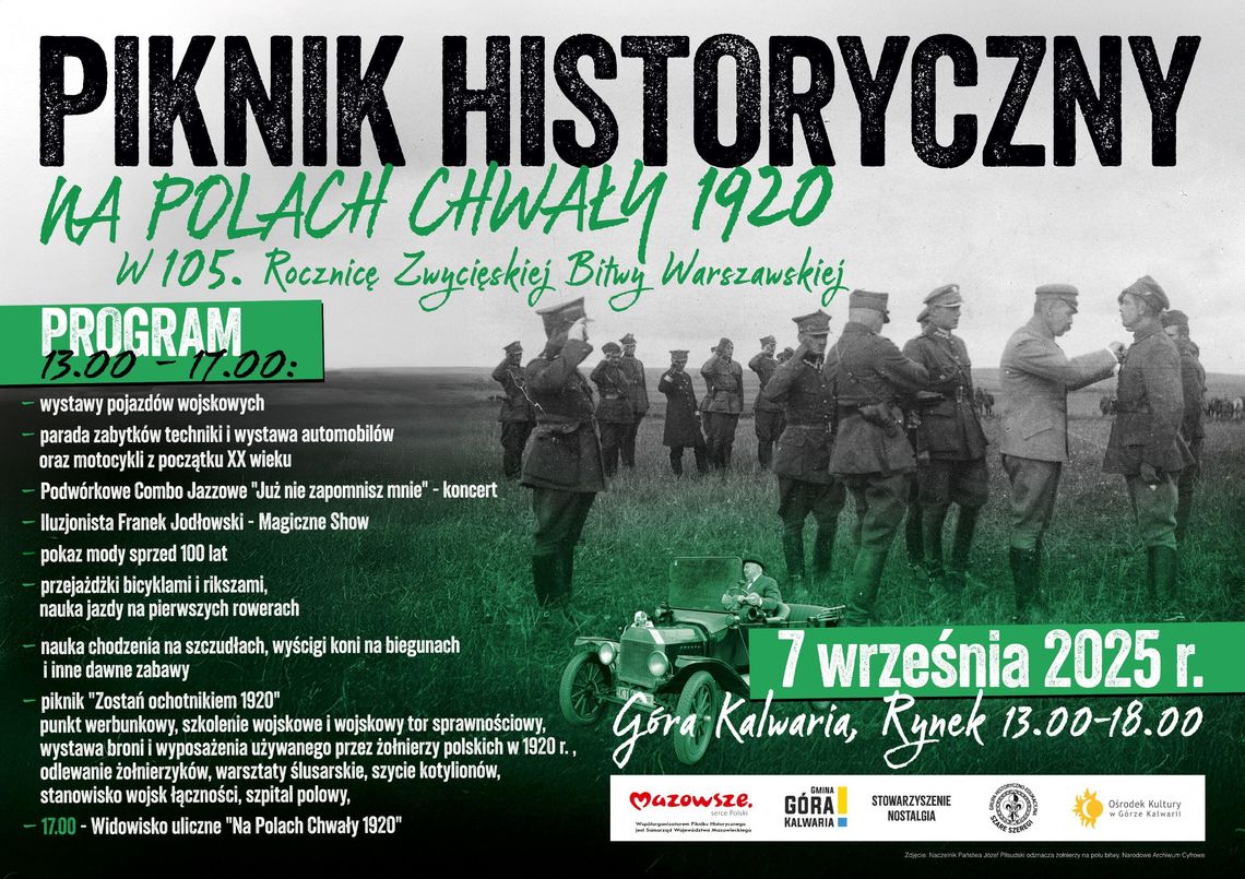 Piknik Historyczny na Rynku w Górze Kalwarii