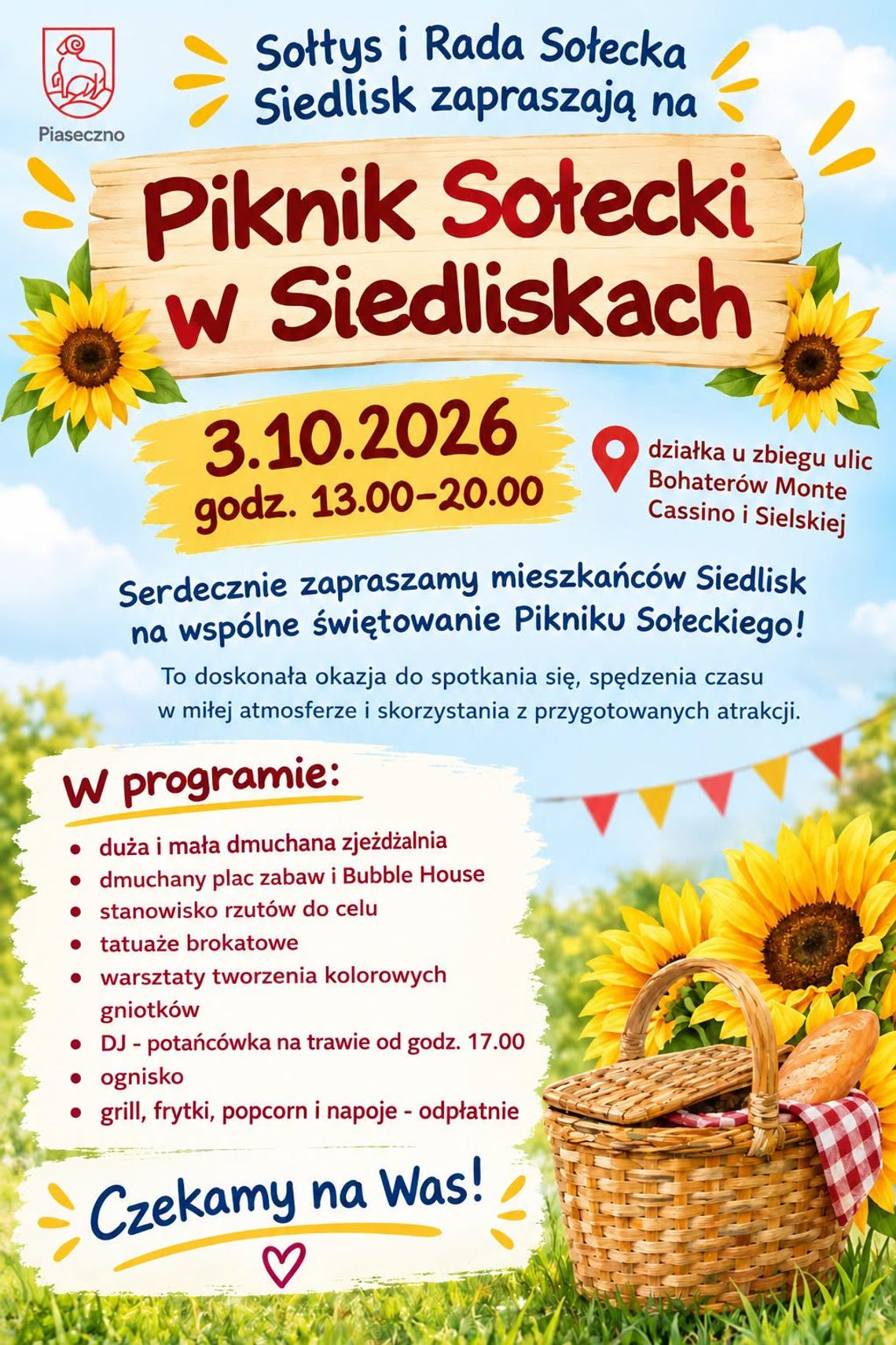 Piknik sołecki w Siedliskach Piknik sołecki w Siedliskach