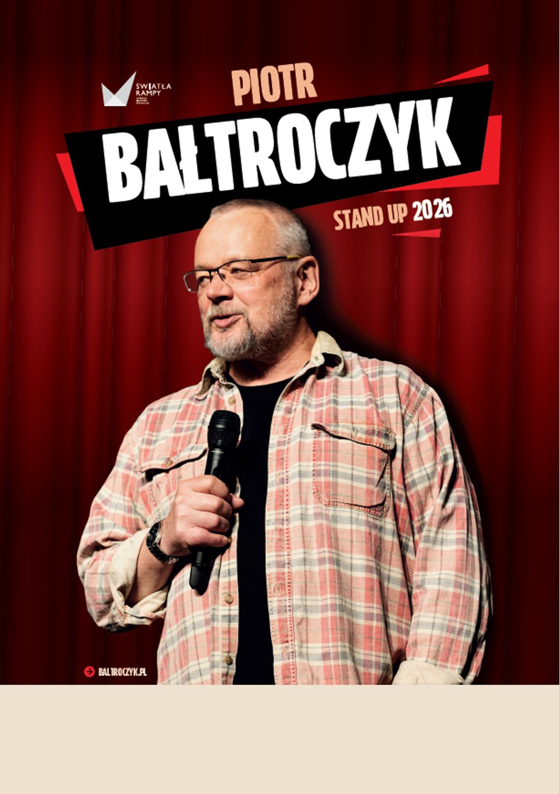 Piotr Bałtroczyk na scenie | stand-up Piotr Bałtroczyk na scenie | stand-up