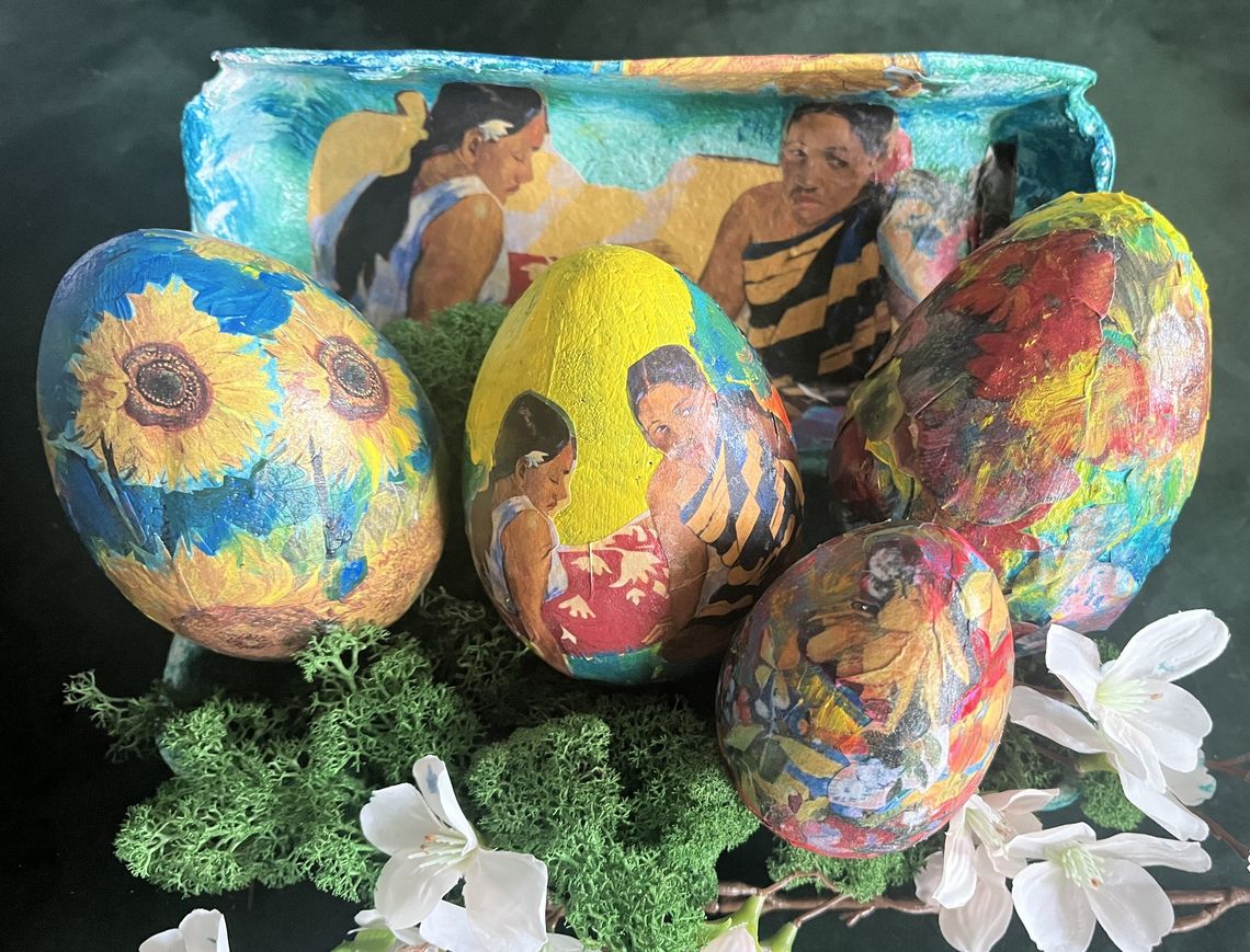 PISANKA W STYLU MISTRZÓW: Van Gogh & Gauguin. Warsztat pisankowy dla młodzieży