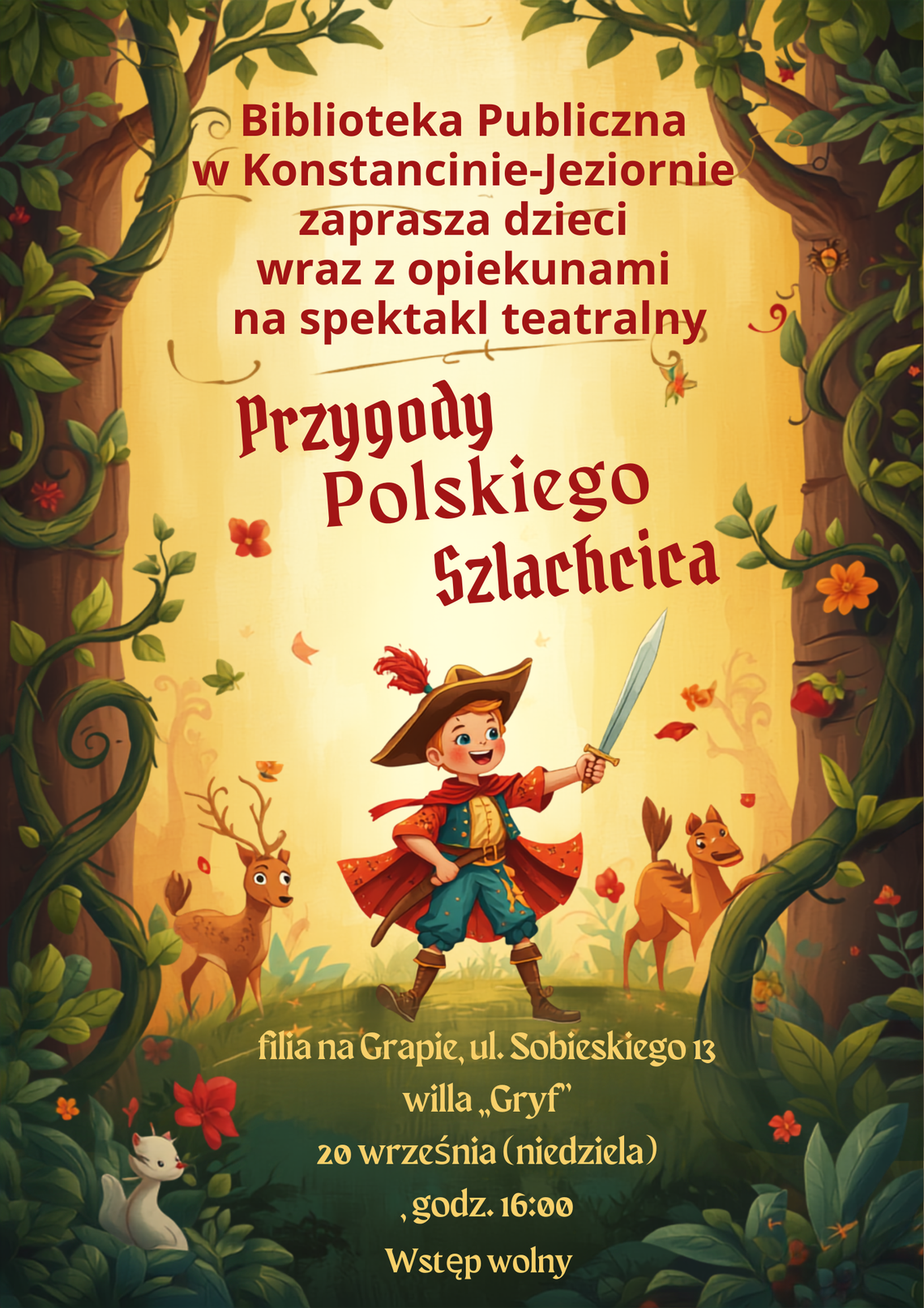 ,,Przygody Polskiego szlachcica'' - spektakl teatralny dla dzieci ,,Przygody Polskiego szlachcica'' - spektakl teatralny dla dzieci