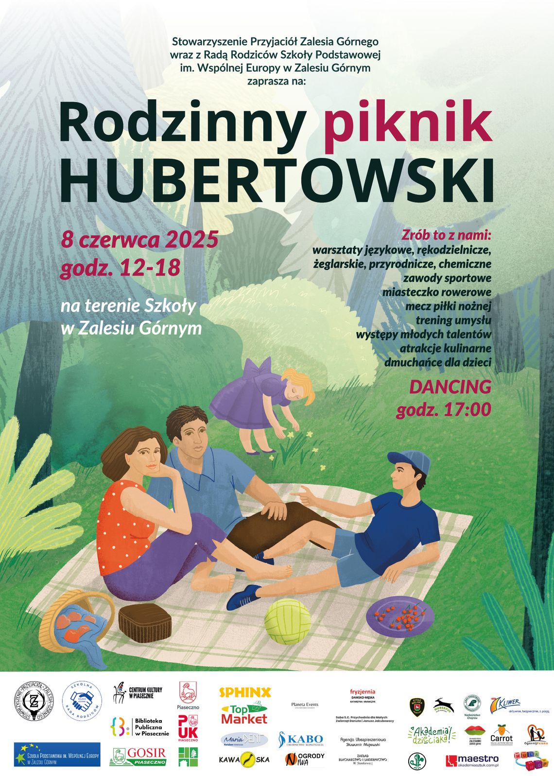 Rodzinny Piknik Hubertowski i wieczorny DANCING Rodzinny Piknik Hubertowski i wieczorny DANCING