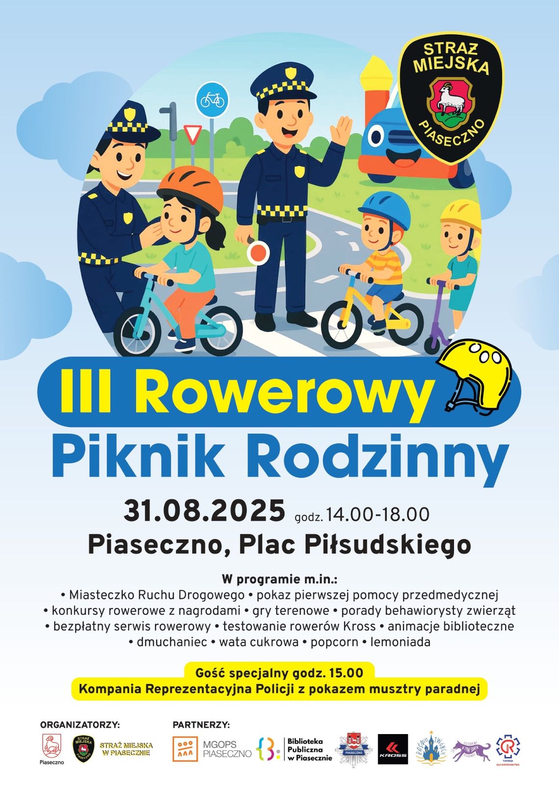 Rodzinny Piknik Rowerowy na koniec wakacji