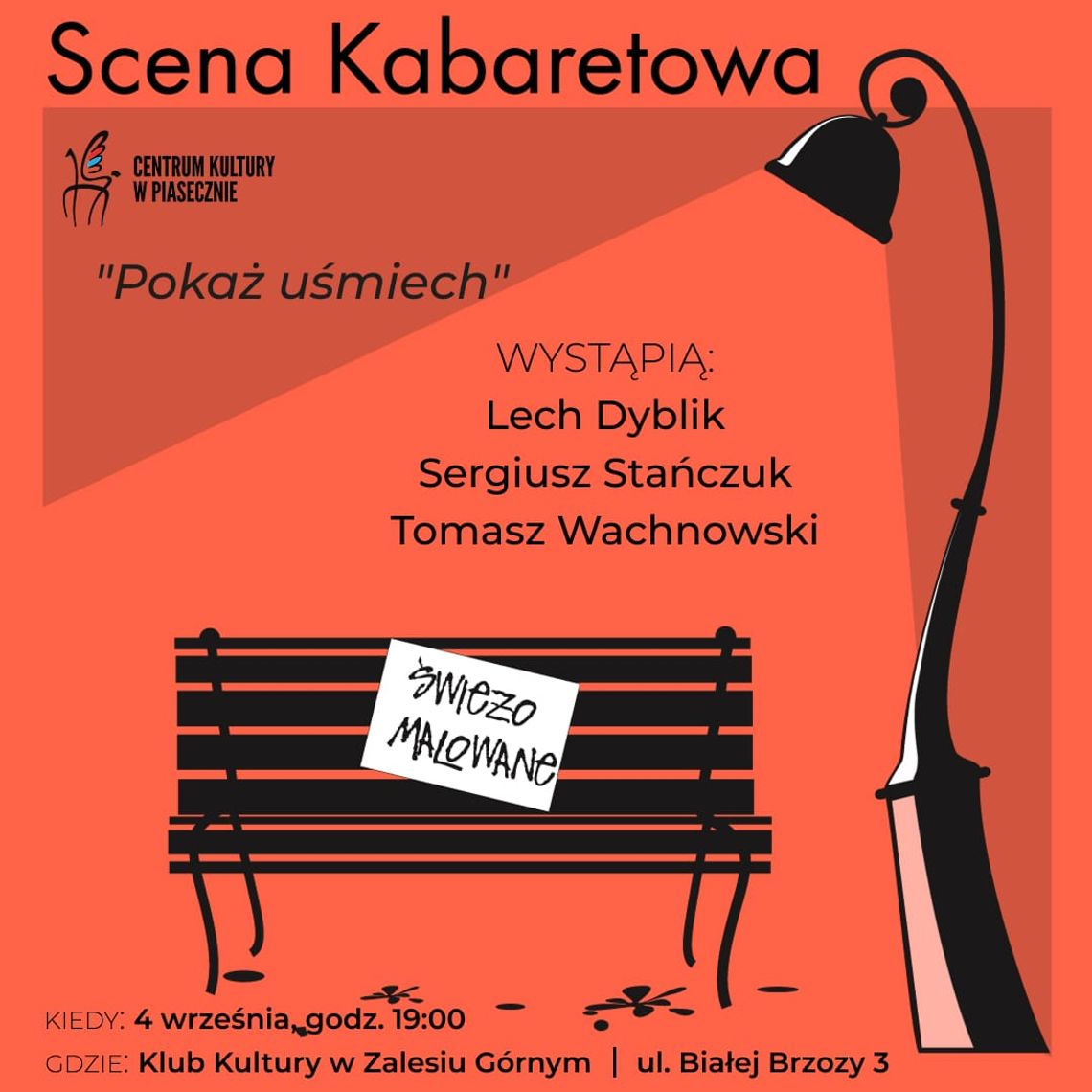 SCENA KABARETOWA. ŚWIEŻO MALOWANE - LECH DYBLIK, SERGIUSZ STAŃCZUK, TOMASZ WACHNOWSKI SCENA KABARETOWA. ŚWIEŻO MALOWANE - LECH DYBLIK, SERGIUSZ STAŃCZUK, TOMASZ WACHNOWSKI