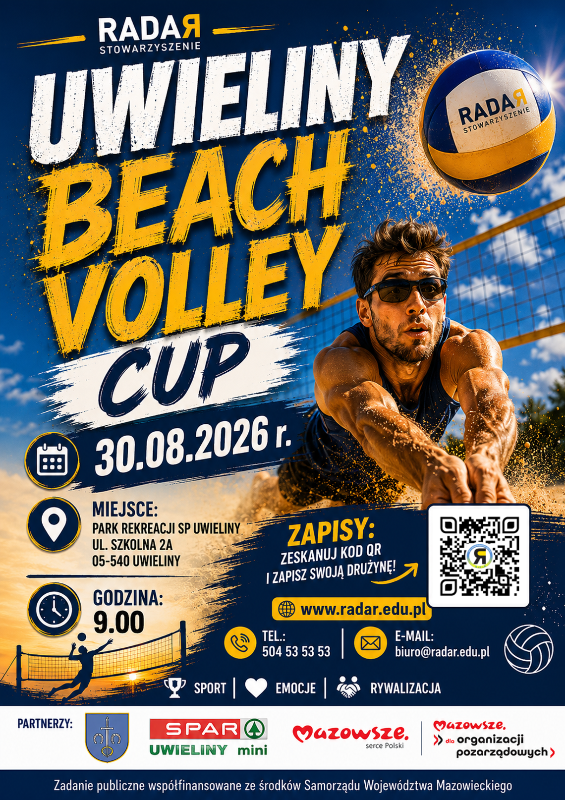 Siatkówka plażowa w Uwielinach Siatkówka plażowa w Uwielinach