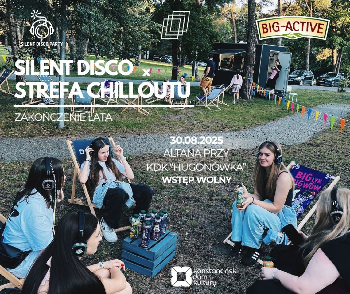 Silent Disco - Strefa Chilloutu - Zakończenie lata Silent Disco - Strefa Chilloutu - Zakończenie lata