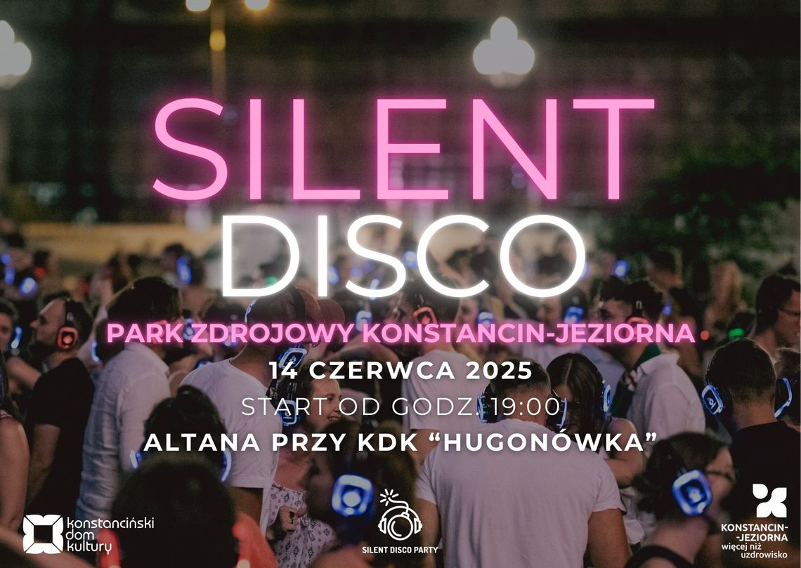 Silent Disco w altanie przy Hugonówce