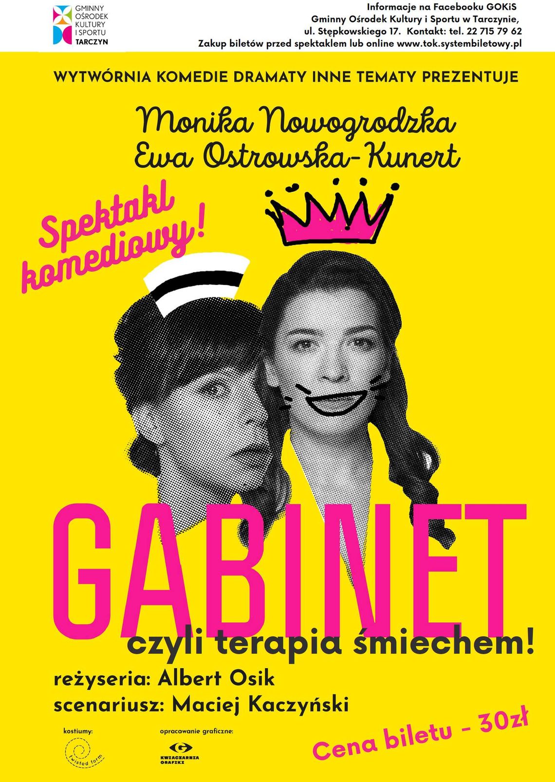 Spektakl komediowy „GABINET - czyli terapia śmiechem” Spektakl komediowy „GABINET - czyli terapia śmiechem”