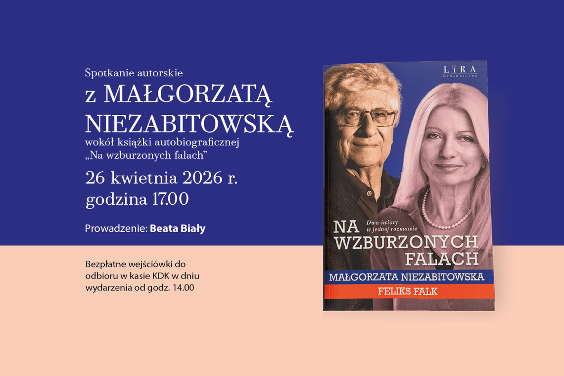 Spotkanie autorskie z Małgorzatą Niezabitowską