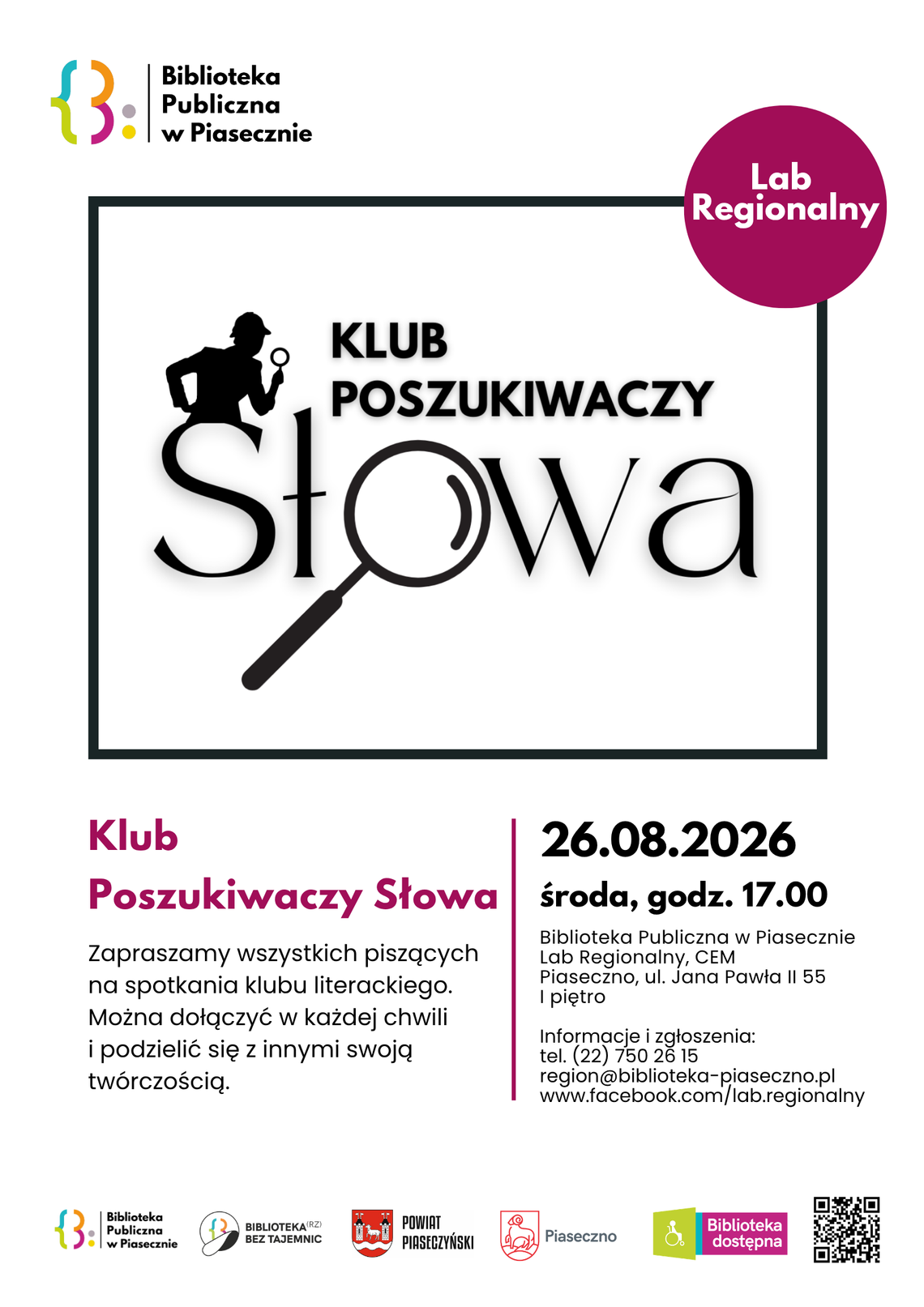 Spotkanie Klubu Poszukiwaczy Słowa Spotkanie Klubu Poszukiwaczy Słowa