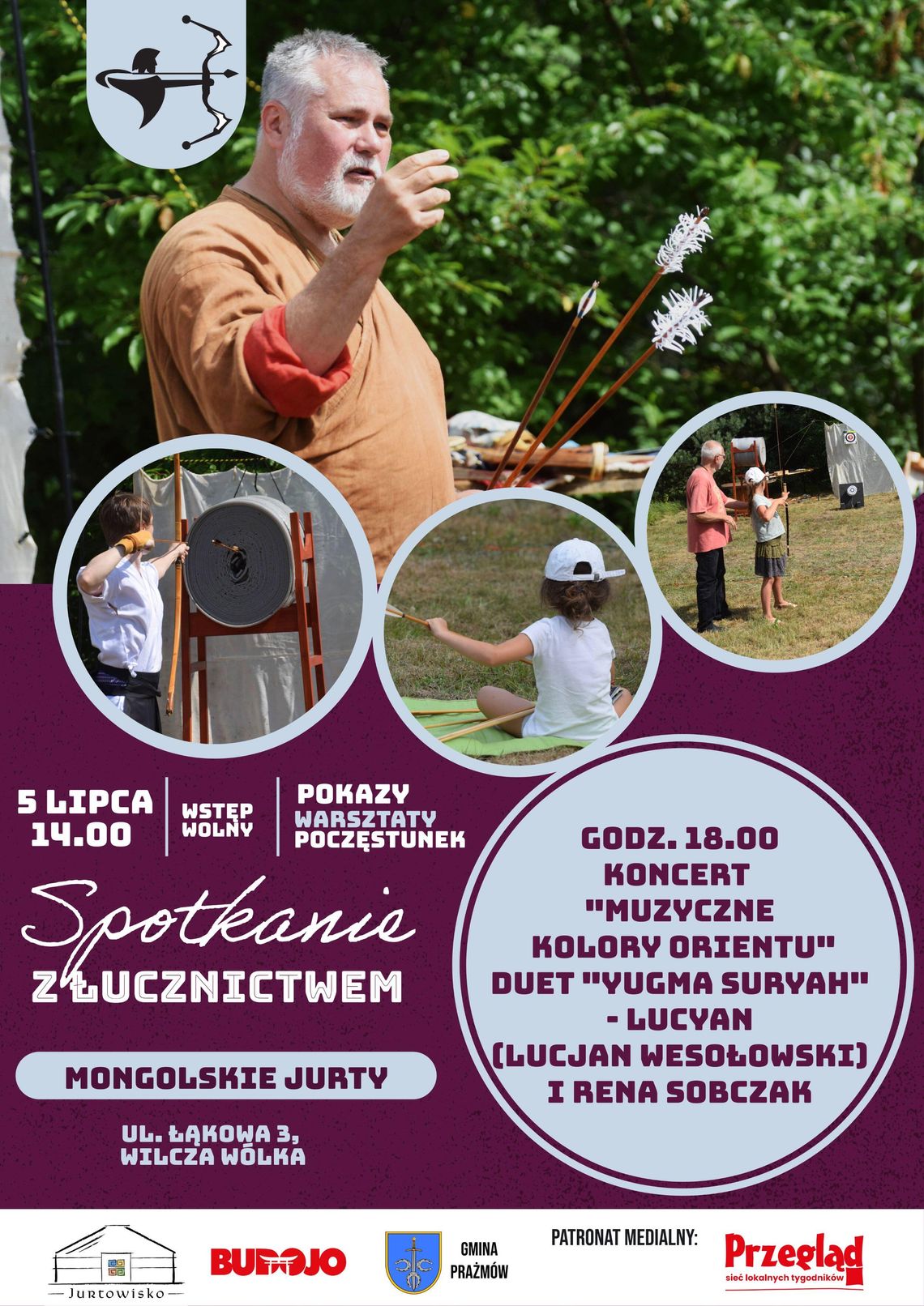Spotkanie z Łucznictwem i Koncert – Muzyczne Kolory Orientu Spotkanie z Łucznictwem i Koncert – Muzyczne Kolory Orientu