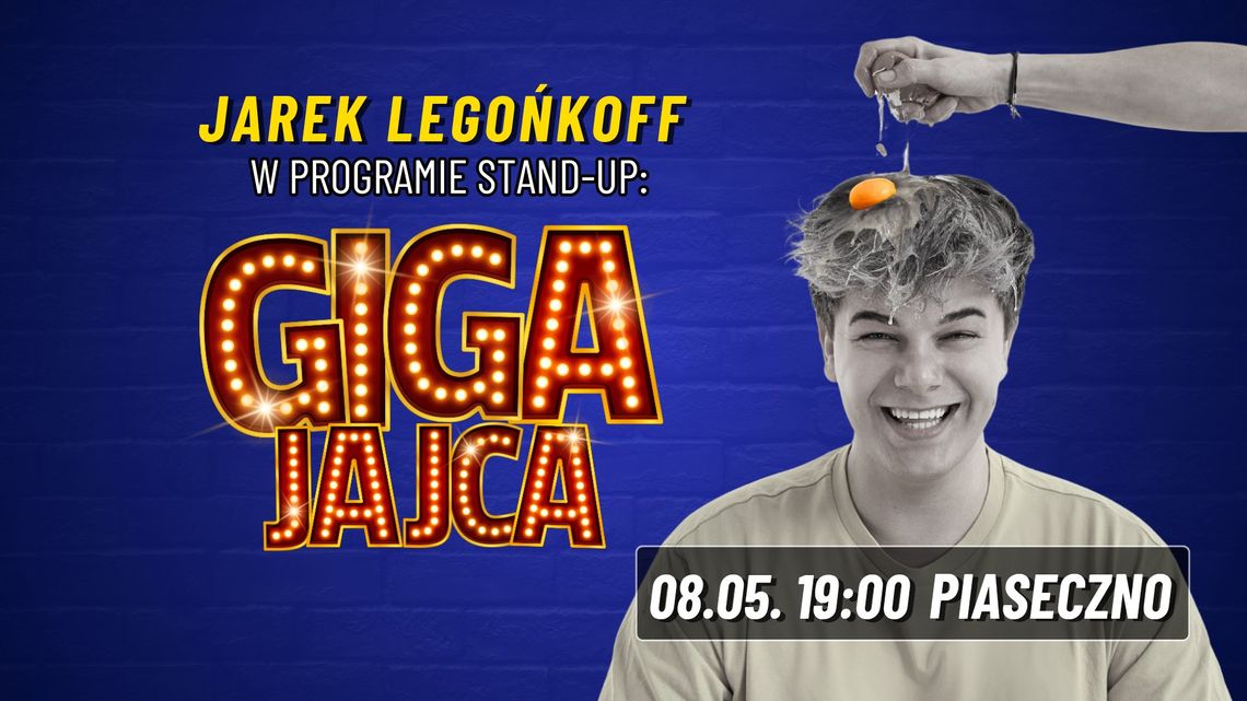 STAND UP - Jarek Legońkoff w programie "Giga jajca" STAND UP - Jarek Legońkoff w programie "Giga jajca"