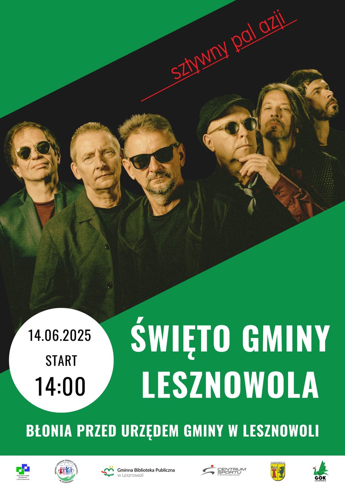 Święto Gminy Lesznowola i Koncert zespołu Sztywny Pal Azji Święto Gminy Lesznowola i Koncert zespołu Sztywny Pal Azji