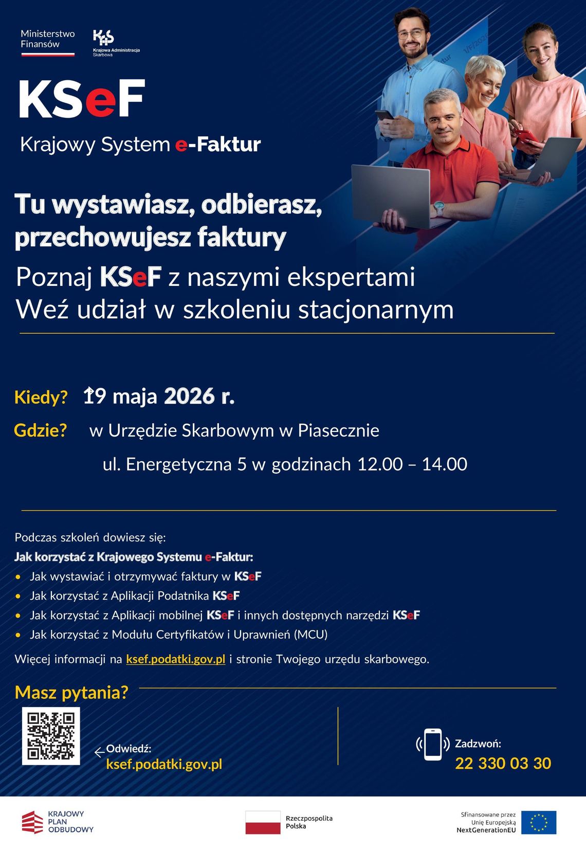 Szkolenie z KSeF dla przedsiębiorców w Piasecznie