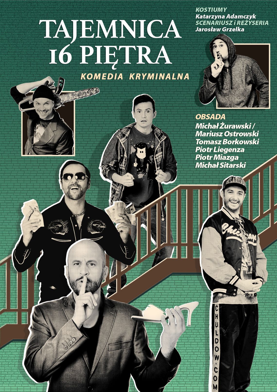 Tajemnica 16 piętra. Komedia kryminalna Tajemnica 16 piętra. Komedia kryminalna