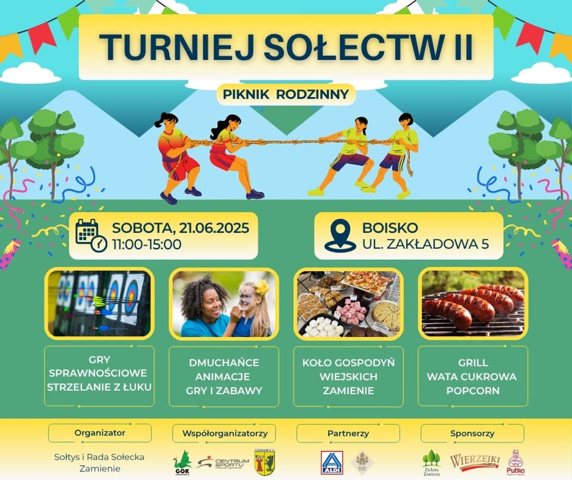 TURNIEJ SOŁECTW II w ZAMIENIU TURNIEJ SOŁECTW II w ZAMIENIU