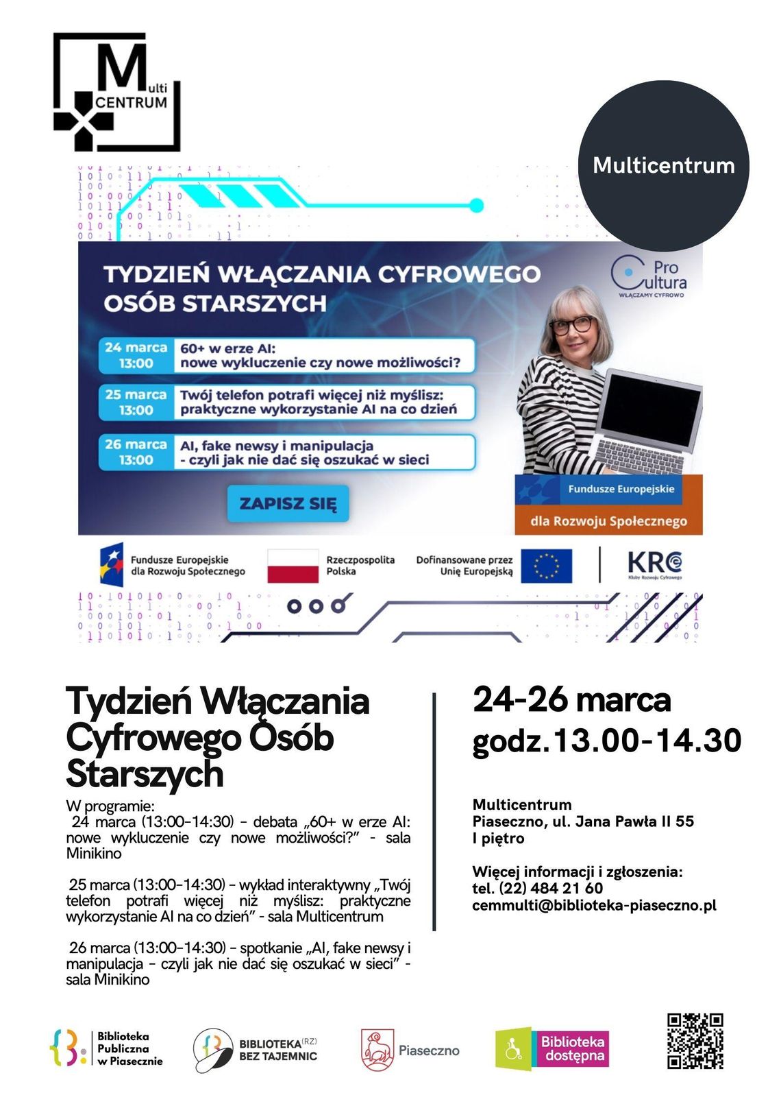 Tydzień Włączania Cyfrowego Osób Starszych Tydzień Włączania Cyfrowego Osób Starszych