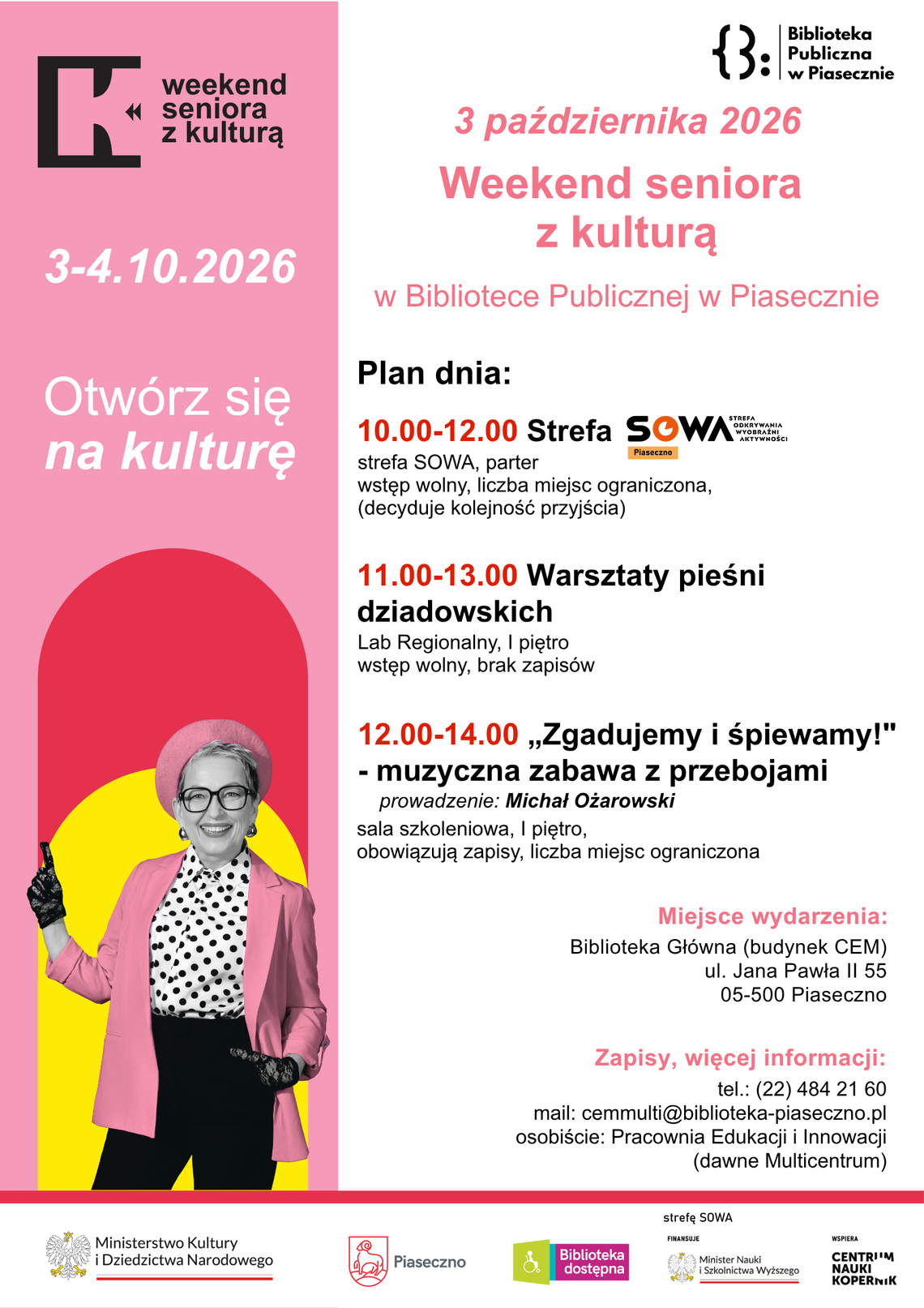 Weekend seniora z kulturą Weekend seniora z kulturą